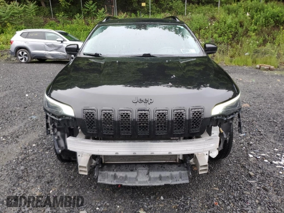 2020 Jeep Cherokee Latitude Plus with VIN 1C4PJMLB1LD655703, listed as a Copart auction lot 59983265 with 88,700 mi miles and Salvage title. Bid and sale history available at DreamBid. Image 5.