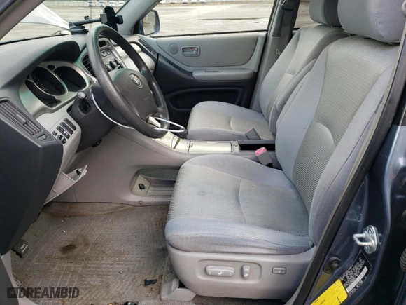 2005 Toyota Highlander with VIN JTEHD21A950037867, listed as a Copart auction lot 76476864 with 182,330 mi miles and Salvage Title. Bid and sale history available at carsss.com. Image 7.