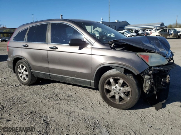 2009 Honda CR-V EX with VIN 5J6RE48509L045445, listed as a Copart auction lot 47201675 with 255,144 mi miles and Salvage Title. Bid and sale history available at carsss.com. Image 4.