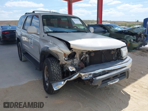 2000 Toyota 4Runner SR5 with VIN JT3GN86R5Y0152635, listed as a IAAI auction lot 42076738 with 278,113 mi miles and . Bid and sale history available at DreamBid. Image 1.