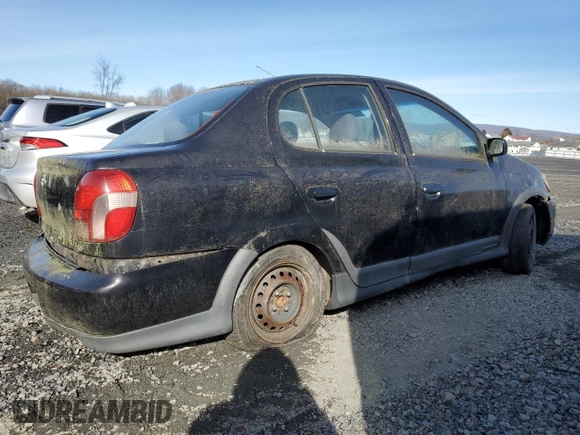 2000 Toyota ECHO with VIN JTDBT1231Y0090025, listed as a Copart auction lot 42130425 with Not provided miles and Clean title. Bid and sale history available at DreamBid. Image 3.