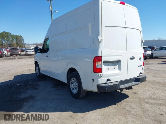 2020 Nissan NV Cargo SV with VIN 1N6AF0LY4LN803404, listed as a IAAI auction lot 41832842 with 102,905 mi miles and . Bid and sale history available at DreamBid. Image 3.