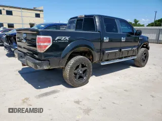 2012 Ford F-150 XL with VIN 1FTFW1EF4CFB65725, listed as a Copart auction lot 61104355 with 160,932 mi miles and Clean title. Bid and sale history available at DreamBid. Image 3.