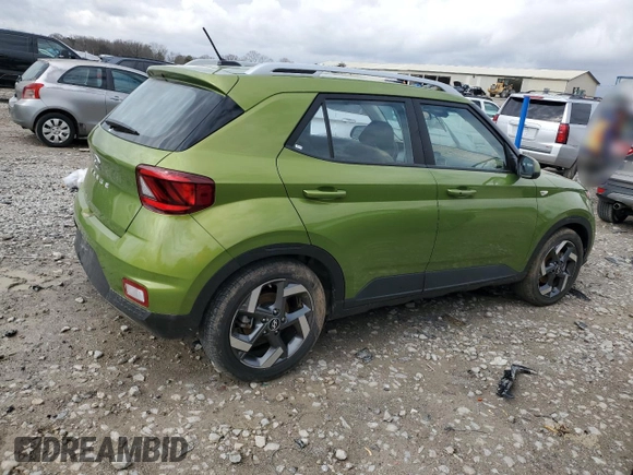 2024 Hyundai Venue Limited with VIN KMHRC8A3XRU324743, listed as a Copart auction lot 47755115 with Not Provided miles and Non Repairable. Bid and sale history available at DreamBid. Image 3.