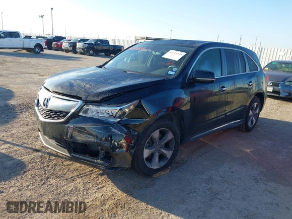 2014 Acura MDX with VIN 5FRYD3H24EB008446, listed as a IAAI auction lot 41214535 with 99,367 mi miles. Bid and sale history available at carsss.com. Image 14.