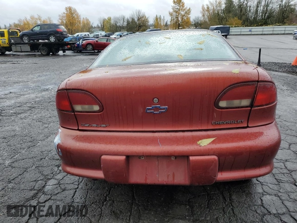 1998 Chevrolet Cavalier with VIN 1G1JC1244W7149473, listed as a Copart auction lot 80779404 with 48,846 mi miles and Salvage Title. Bid and sale history available at carsss.com. Image 6.