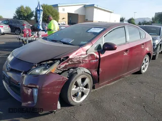 2013 Toyota Prius One with VIN JTDKN3DU9D5625482, listed as a IAAI auction lot 41097664 with 208,416 mi miles. Bid and sale history available at carsss.com. Image 18.