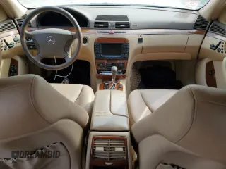 2004 Mercedes-Benz S-Class 4.3L with VIN WDBNG83J14A423074, listed as a Copart auction lot 74586584 with 0 mi miles and Clean Title. Bid and sale history available at carsss.com. Image 8.