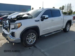 2022 GMC Sierra 1500 Limited SLT with VIN 3GTU9DED8NG120870, listed as a IAAI auction lot 41680299 with 20,467 mi miles. Bid and sale history available at carsss.com. Image 2.