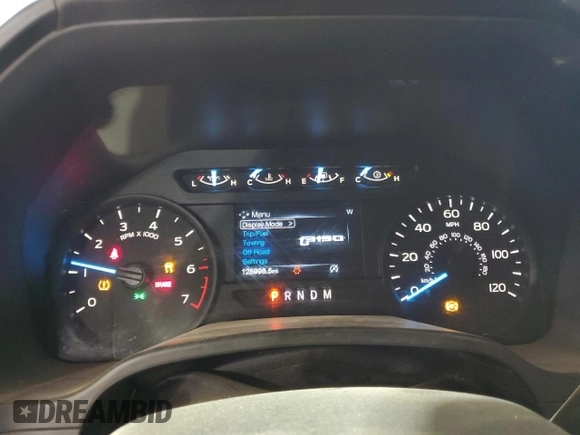 2019 Ford F-150 XL with VIN 1FTEW1C57KKD92001, listed as a Copart auction lot 44799065 with 125,998 mi miles and Salvage Title. Bid and sale history available at DreamBid. Image 9.
