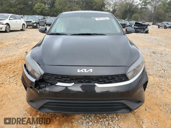 2022 Kia Forte LXS with VIN 3KPF24AD4NE473363, listed as a Copart auction lot 49177655 with 52,580 mi miles and Non Repairable. Bid and sale history available at carsss.com. Image 5.