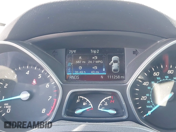 2013 Ford Escape Titanium z VIN 1FMCU0J94DUD84163, wystawiony jako IAAI lot #42406932 z przebiegiem 111 258 mil mil oraz . Historia ofert i sprzedaży dostępna na DreamBid. Obrazek 7.