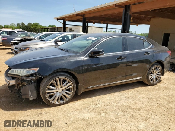 2015 Acura TLX Advance with VIN 19UUB2F77FA002439, listed as a Copart auction lot 87069904 with 252,446 mi miles and Salvage title. Bid and sale history available at DreamBid. Image 1.