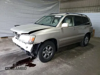 2004 Toyota Highlander z VIN JTEDP21A340029686, wystawiony jako Copart lot #57089315 z przebiegiem 246 780 mil mil oraz Czysty tytuł • Clean title. Historia ofert i sprzedaży dostępna na DreamBid. Obrazek 1.