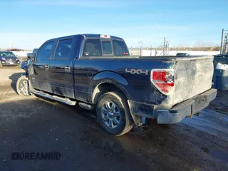 2013 Ford F-150 XL with VIN 1FTFW1ET7DFE08225, listed as a IAAI auction lot 41456280 with 161,922 mi miles. Bid and sale history available at carsss.com. Image 3.