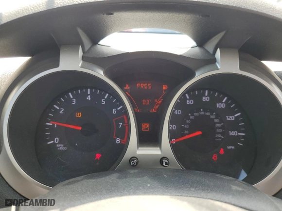 2013 Nissan Juke S with VIN JN8AF5MR7DT205428, listed as a Copart auction lot 55170534 with 1 mi miles and Salvage Title. Bid and sale history available at carsss.com. Image 9.