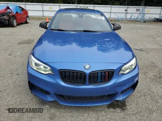 2016 BMW 2 Series M235i xDrive with VIN WBA1J9C59GV696705, listed as a Copart auction lot 47900155 with 80,216 mi miles and Salvage Title. Bid and sale history available at carsss.com. Image 5.