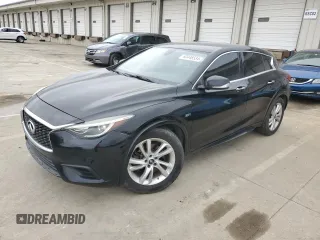 2018 Infiniti QX30 Luxury with VIN SJKCH5CP1JA059000, listed as a Copart auction lot 57237535 with 113,120 mi miles and Non repairable. Bid and sale history available at DreamBid. Image 1.