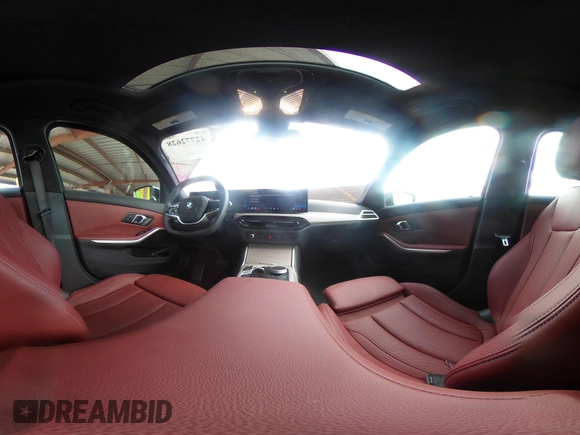 2025 BMW 3 Series 330i with VIN 3MW69CW03S8F06131, listed as a IAAI auction lot 42772628 with 16,765 mi miles and . Bid and sale history available at DreamBid. Image 17.