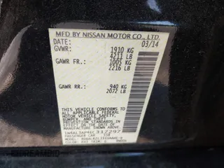 2014 Nissan Altima SV with VIN 1N4AL3AP4EC317297, listed as a IAAI auction lot 42132662 with Not Provided miles and . Bid and sale history available at DreamBid. Image 9.