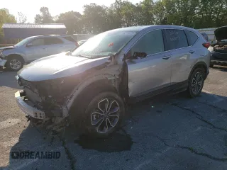 2021 Honda CR-V EX z VIN 2HKRW1H58MH404135, wystawiony jako Copart lot #56218335 z przebiegiem 83 572 mil mil oraz Szkoda całkowita • Salvage title. Historia ofert i sprzedaży dostępna na DreamBid. Obrazek 1.