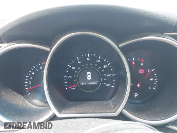 2015 Kia Optima EX with VIN 5XXGN4A75FG416779, listed as a IAAI auction lot 42642416 with 145,683 mi miles and . Bid and sale history available at DreamBid. Image 7.