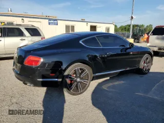 2014 Bentley Continental GT with VIN SCBFT7ZA2EC090234, listed as a Copart auction lot 52746304 with 40,309 mi miles and Salvage Title. Bid and sale history available at DreamBid. Image 3.