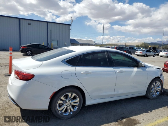 2015 Chrysler 200 Limited with VIN 1C3CCCAB5FN621403, listed as a Copart auction lot 52049245 with 129,154 mi miles and Salvage Title. Bid and sale history available at DreamBid. Image 3.