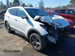 2017 Hyundai Santa Fe Sport 2.4L with VIN 5NMZU3LB8HH010930, listed as a IAAI auction lot 41201194 with 1 mi miles. Bid and sale history available at carsss.com. Image 1.