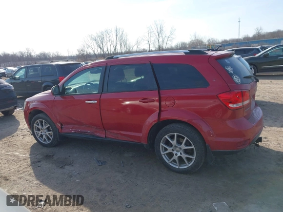 2012 Dodge Journey Crew with VIN 3C4PDCDG3CT353612, listed as a IAAI auction lot 41795358 with 103,759 mi miles and . Bid and sale history available at DreamBid. Image 14.