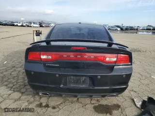 2013 Dodge Charger SXT Plus with VIN 2C3CDXHG8DH603344, listed as a Copart auction lot 44656465 with 121,322 mi miles and Salvage Title. Bid and sale history available at carsss.com. Image 6.