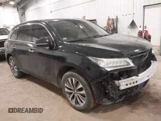 2016 Acura MDX Technology with VIN 5FRYD4H45GB020664, listed as a IAAI auction lot 41844446 with 104,129 mi miles and . Bid and sale history available at DreamBid. Image 1.