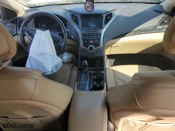2016 Hyundai Azera Limited with VIN KMHFH4JG8GA521330, listed as a Copart auction lot 69043394 with 0 mi miles and Salvage Title. Bid and sale history available at carsss.com. Image 8.