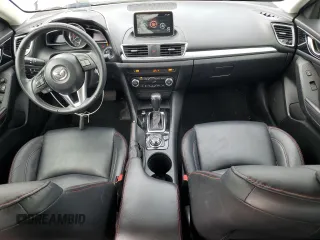 2014 Mazda 3 S Touring with VIN JM1BM1V31E1105847, listed as a Copart auction lot 50045925 with 121,538 mi miles and Salvage Title. Bid and sale history available at DreamBid. Image 8.