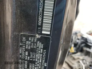 2017 Kia Sedona LX with VIN KNDMB5C15H6225424, listed as a Copart auction lot 43068985 with 187,442 mi miles and Clean Title. Bid and sale history available at carsss.com. Image 14.