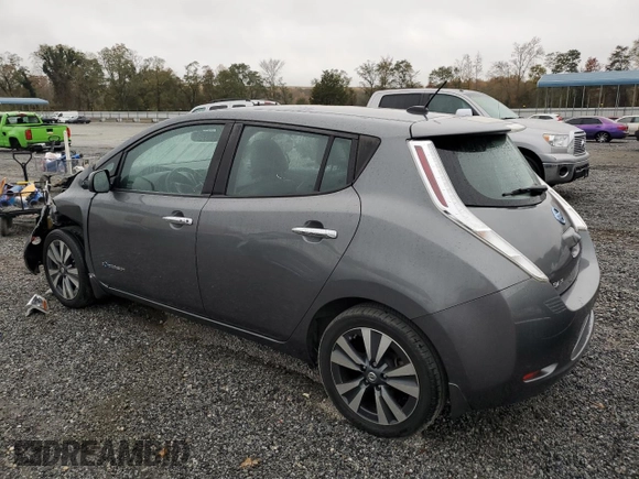 2017 Nissan LEAF SL with VIN 1N4BZ0CP2HC308102, listed as a Copart auction lot 78698474 with 87,432 mi miles and Salvage Title. Bid and sale history available at carsss.com. Image 2.
