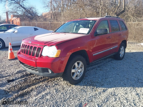 2010 Jeep Grand Cherokee Laredo with VIN 1J4PR4GK2AC135011, listed as a IAAI auction lot 41589996 with 111,536 mi miles. Bid and sale history available at carsss.com. Image 2.