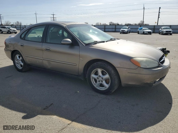 2003 Ford Taurus SES Standard with VIN 1FAFP55S93G262694, listed as a Copart auction lot 49488135 with 172,698 mi miles and Salvage Title. Bid and sale history available at carsss.com. Image 4.