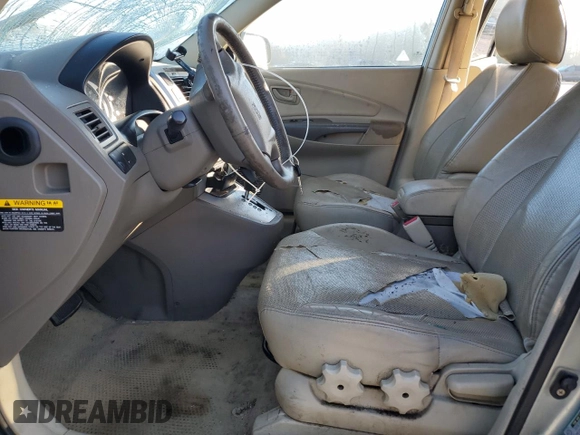 2006 Hyundai Tucson GLS with VIN KM8JN12D56U350295, listed as a Copart auction lot 77243594 with 192,335 mi miles and Salvage Title. Bid and sale history available at carsss.com. Image 7.