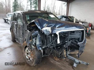 2018 GMC Yukon Denali with VIN 1GKS2CKJ4JR349089, listed as a IAAI auction lot 41862503 with 117,134 mi miles. Bid and sale history available at carsss.com. Image 1.