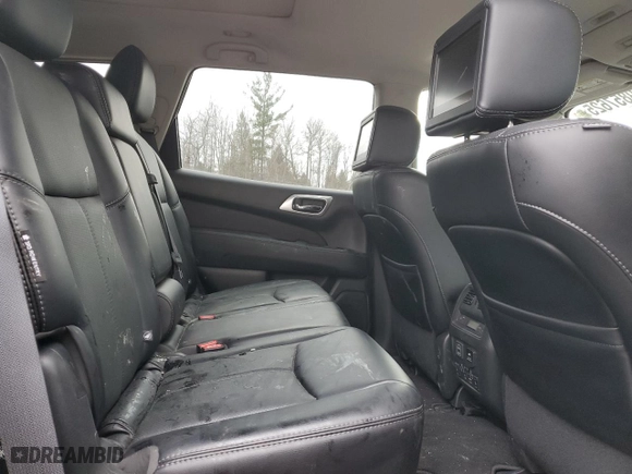 2018 Nissan Pathfinder SL with VIN 5N1DR2MM1JC671625, listed as a Copart auction lot 49857625 with 98,074 mi miles and Salvage Title. Bid and sale history available at carsss.com. Image 11.