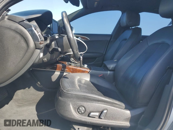 2016 Audi A6 Premium Plus with VIN WAUGFAFC5GN176850, listed as a Copart auction lot 60137275 with 112,770 mi miles and Salvage title. Bid and sale history available at DreamBid. Image 7.