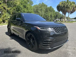 2019 Land Rover Range Rover Velar R-Dynamic SE z VIN SALYL2FV1KA210203, wystawiony jako IAAI lot #42564130 z przebiegiem 40 763 mil mil oraz . Historia ofert i sprzedaży dostępna na DreamBid. Obrazek 1.
