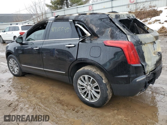 2017 Cadillac XT5 Luxury FWD with VIN 1GYKNBRS8HZ130524, listed as a Copart auction lot 46985545 with 0 mi miles and Clean Title. Bid and sale history available at carsss.com. Image 2.