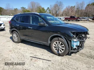2018 Nissan Rogue SV with VIN KNMAT2MV7JP509671, listed as a Copart auction lot 50022795 with 121,038 mi miles and Salvage Title. Bid and sale history available at carsss.com. Image 4.