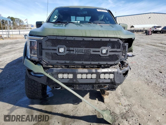 2021 Ford F-150 XL with VIN 1FTFW1E82MKD13137, listed as a Copart auction lot 80545314 with 68,237 mi miles and Salvage Title. Bid and sale history available at carsss.com. Image 5.