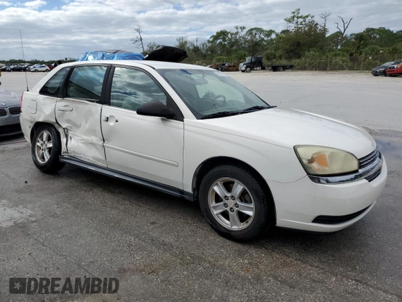 2005 Chevrolet Malibu Maxx LS with VIN 1G1ZT64885F102855, listed as a Copart auction lot 81353574 with 136,194 mi miles and Non Repairable. Bid and sale history available at carsss.com. Image 4.
