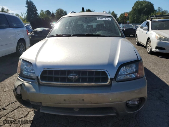 2003 Subaru Legacy Wagon Outback with VIN 4S3BH675237615831, listed as a Copart auction lot 69847174 with 157,292 mi miles and Salvage Title. Bid and sale history available at carsss.com. Image 5.