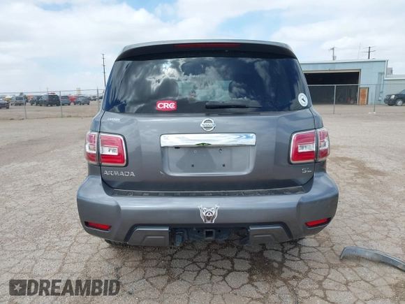2020 Nissan Armada SV z VIN JN8AY2ND5LX017896, wystawiony jako IAAI lot #41842305 z przebiegiem 60 580 mil mil oraz . Historia ofert i sprzedaży dostępna na DreamBid. Obrazek 17.