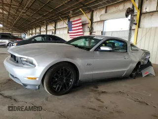 2012 Ford Mustang GT Premium with VIN 1ZVBP8CF9C5281965, listed as a Copart auction lot 56922995 with 60,707 mi miles and Clean title. Bid and sale history available at DreamBid. Image 1.